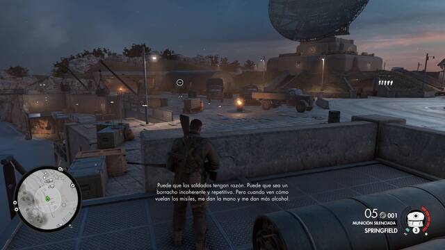 Sniper Elite 4 Instalaciones de Magazzeno - Últimas cartas 5