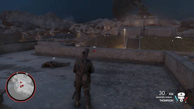 Sniper Elite 4 Instalaciones de Magazzeno - Informe de francotirador 4