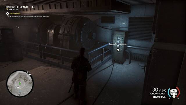Sniper Elite 4 Instalaciones de Magazzeno - Destruir los generadores