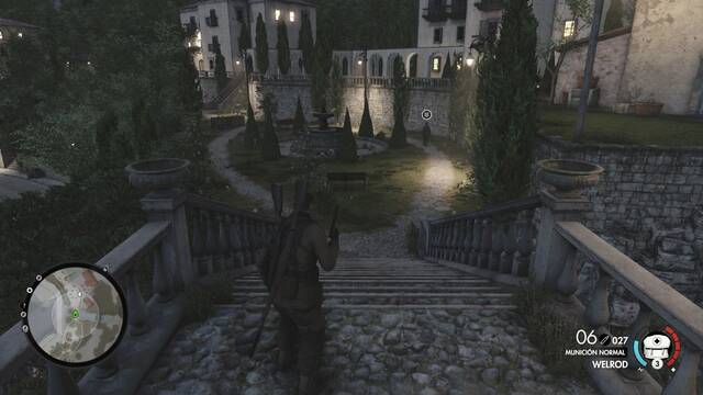 Sniper Elite 4 Mansión de Giovi Fiorini - Informe de servicio 3