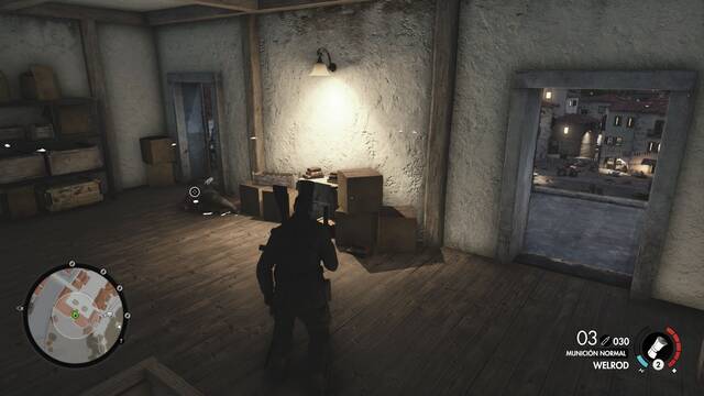 Sniper Elite 4 Mansión de Giovi Fiorini - Informe de francotirador 1