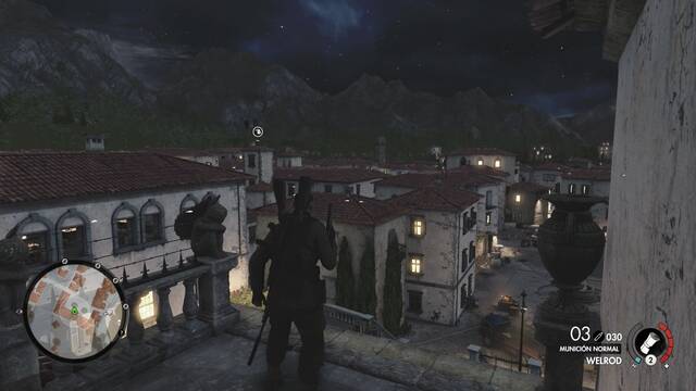 Sniper Elite 4 Mansión de Giovi Fiorini - Águila de piedra 2