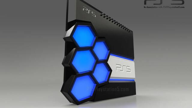 PS5 en tonos azules - David Hansson -