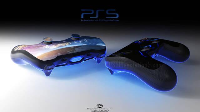 PS5 con mando con skins - David Hansson -