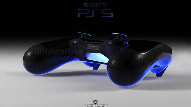 PS5 con mando con skins - David Hansson -
