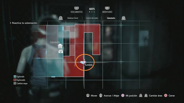Resident Evil 3 Remake - Candados de Centro - Candado #02 (Subestaci¢n)