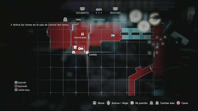 Resident Evil 3 Remake - Candados de Centro - Candado #04 (Redstone Street)