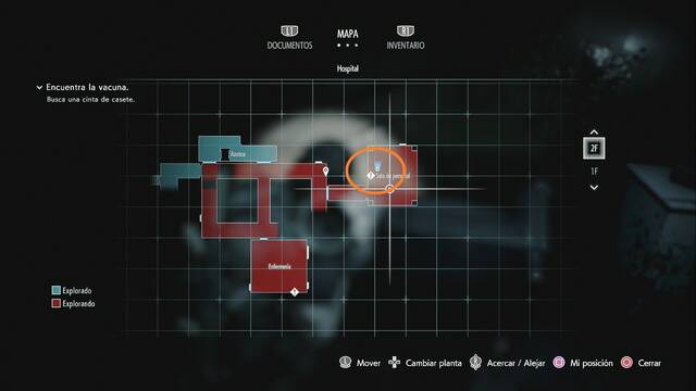 Resident Evil 3 Remake - Candados de Hospital - Candado #04 (Hospital)