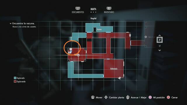 Resident Evil 3 Remake - Candados de Hospital - Candado #05 (Hospital)