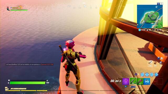 Fortnite Battle Royale - Dónde encontrar llaves inglesas doradas - En C1