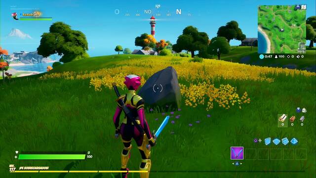 Fortnite Battle Royale - Ubicacion de las espadas de Skye - En C2