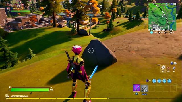 Fortnite Battle Royale - Ubicacion de las espadas de Skye - En F5