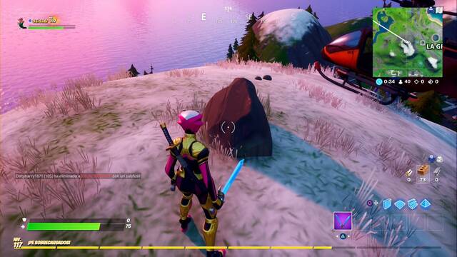 Fortnite Battle Royale - Ubicacion de las espadas de Skye - En H5