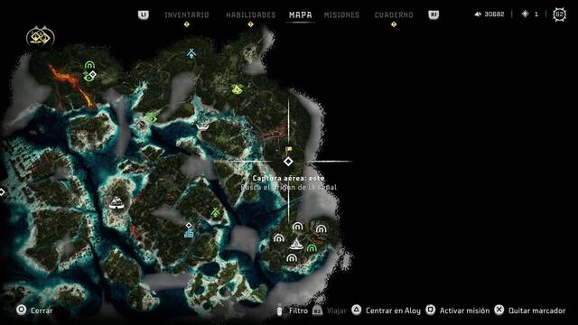 Capturas Aereas - Horizon Forbidden West Orillas Ardientes - Captura aerea este