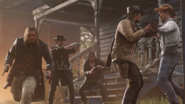 Imgenes del lanzamiento de Red Dead Redemption 2 - 