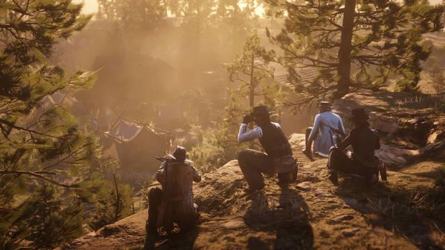 Primeras imágenes Red Dead Online -
