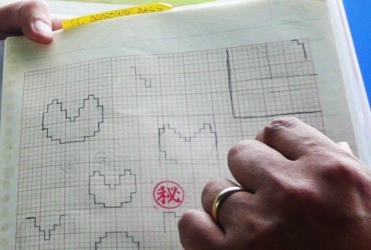 Bocetos originales de Pac-Man - 