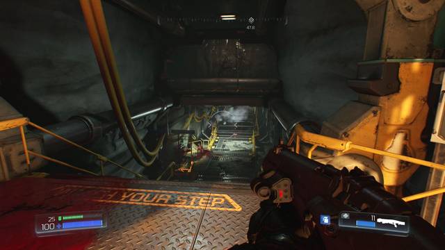 Doom - Misin 2: Operaciones de recursos - Automapa 1 - Secreto 1