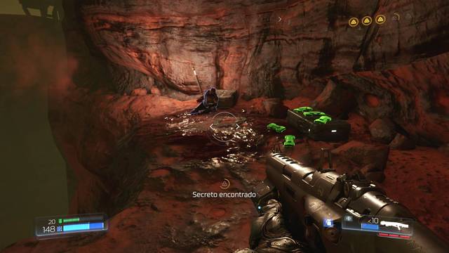 Doom - Misin 4: Instalaciones Argent (II) - Secreto 1 - Automapa