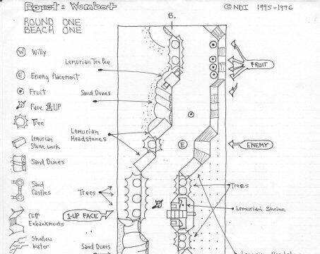 LQPS Willy the Wombat -  Arte conceptual y diseo de niveles - 