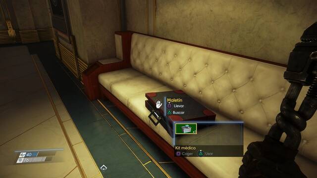 Prey - Un despacho con vistas - Kit médico del maletín