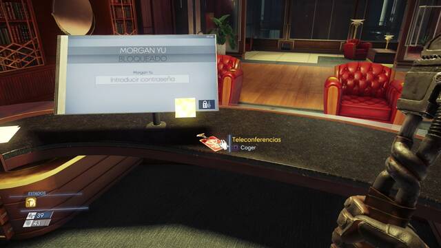 Prey - Un despacho con vistas - Tarjeta de acceso a Teleconferencias