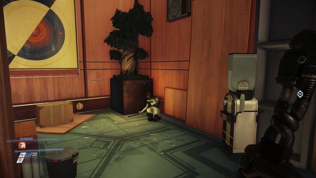 Prey - Un espejo a la oscuridad - Cadáver de Hope Ellis y Llave inglesa