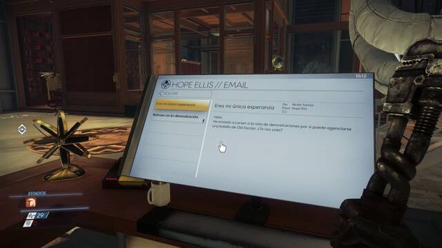 Prey - Un espejo a la oscuridad - Correos electrónicos 38 39