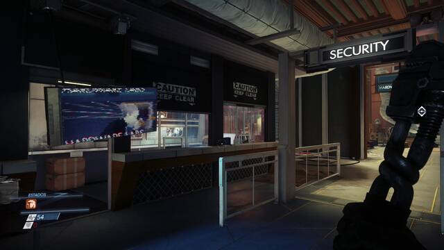 Prey - Un espejo a la oscuridad - Garita de seguridad