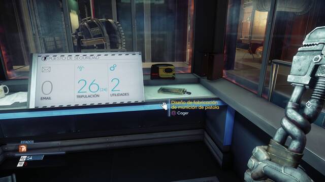 Prey - Un espejo a la oscuridad - Diseño de fabricación de munición de pistola