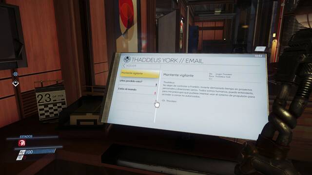 Prey - Un espejo a la oscuridad - Correos electrómicos 45 47