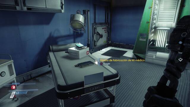 Prey - Un espejo a la oscuridad - Diseño de fabricación de kit médico y Kit médico