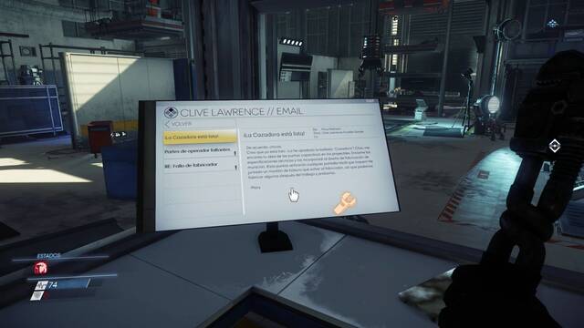 Prey - Un espejo a la oscuridad - Correos electrónicos 50 52