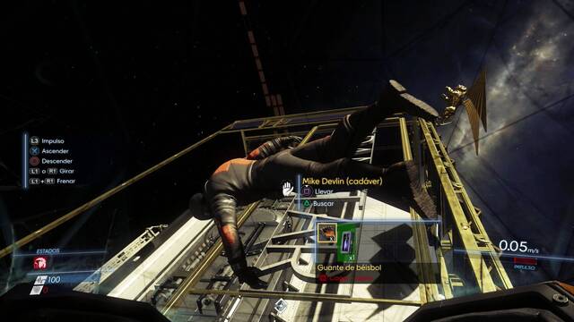 Prey - Un espejo a la oscuridad - Cadáver de Mike Devlin