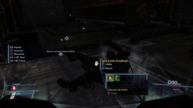 Prey - Un espejo a la oscuridad - Cadáver de Jose Costa