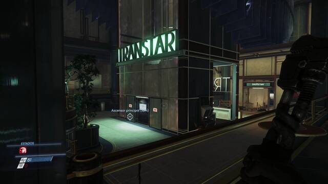 Prey - El camino hacia Archivos - Ascensor principal