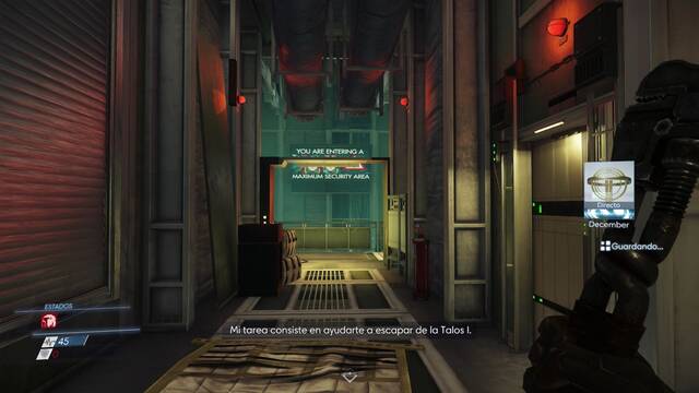 Prey - El camino hacia Archivos - Llamada de December