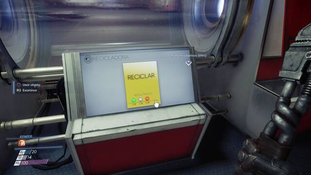 Prey - Duplicar objetos - Comprobar cantidad duplicada y reciclar