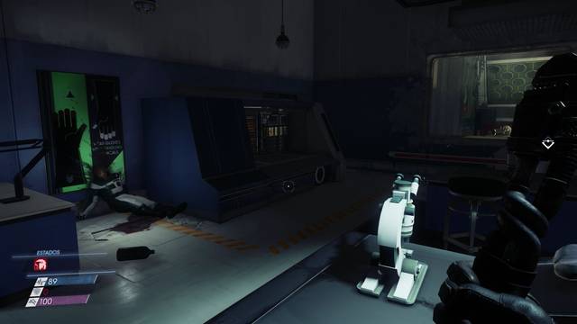 Prey - El camino hacia Arboreto - Cadáver de Evan Avery