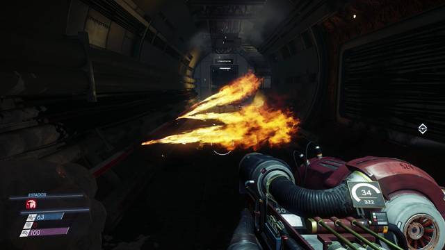 Prey - El camino hacia Arboreto - Pasillo con fugas