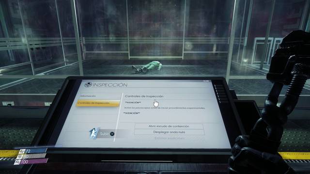 Prey - El camino hacia Arboreto - Abrir escudo de contención