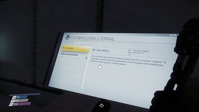 Prey - El camino hacia Arboreto - Correos electrónicos 79 80