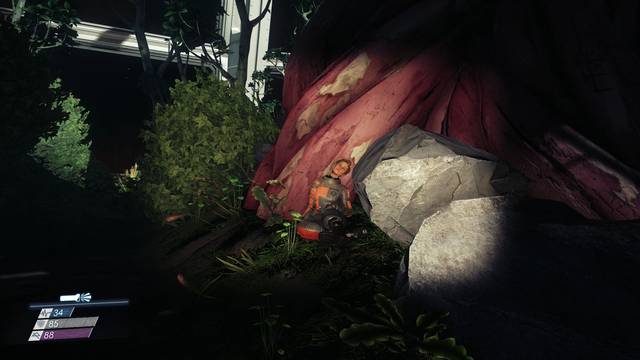 Prey - Arboreto - Cádaver de Elle Gold y Tarjeta de acceso al Almacén AR02