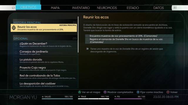 Prey - Camarotes - Misión