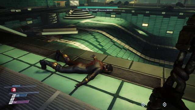 Prey - Camarotes - Harvey Clausen inconsciente