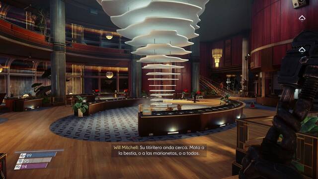 Prey - Camarotes - Supervivientes controlados en la zona inferior