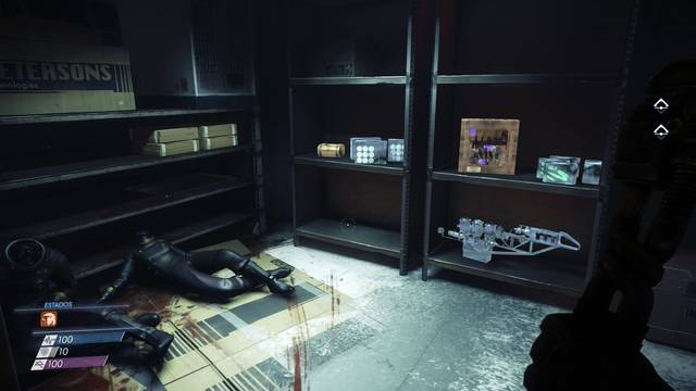 Prey - Camarotes - Cadver de Kevin Sabian, Cadver de Chloe Burgess, Chip [O] Amplificador cintico, Neuromods 64 66, Rayo Q