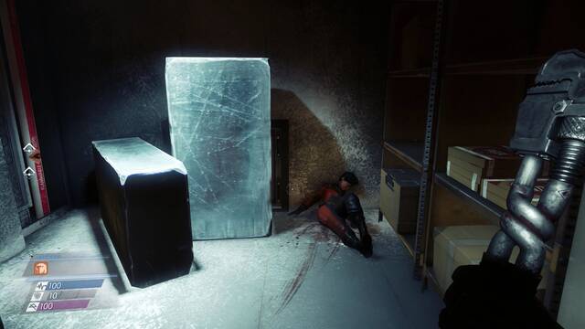 Prey - Camarotes - Cadáver de Abigail Foy y TranScribe Golpe en la ventana