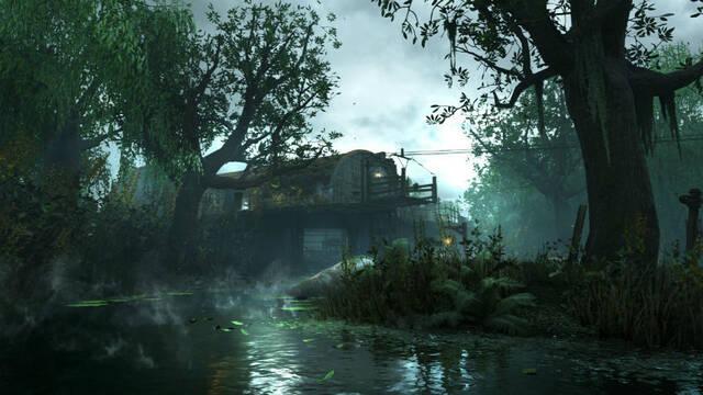 Call of Duty Black Ops III: Zombies Chronicles - Shi No Numa (Call of Duty: World at War) Un Un pantano de la muerte situado en territorio japons, rodeado por una selva sofocante.