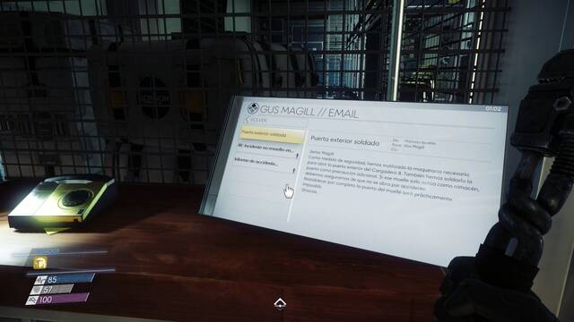 Prey - Cargadero - Correos electrónicos 103 106